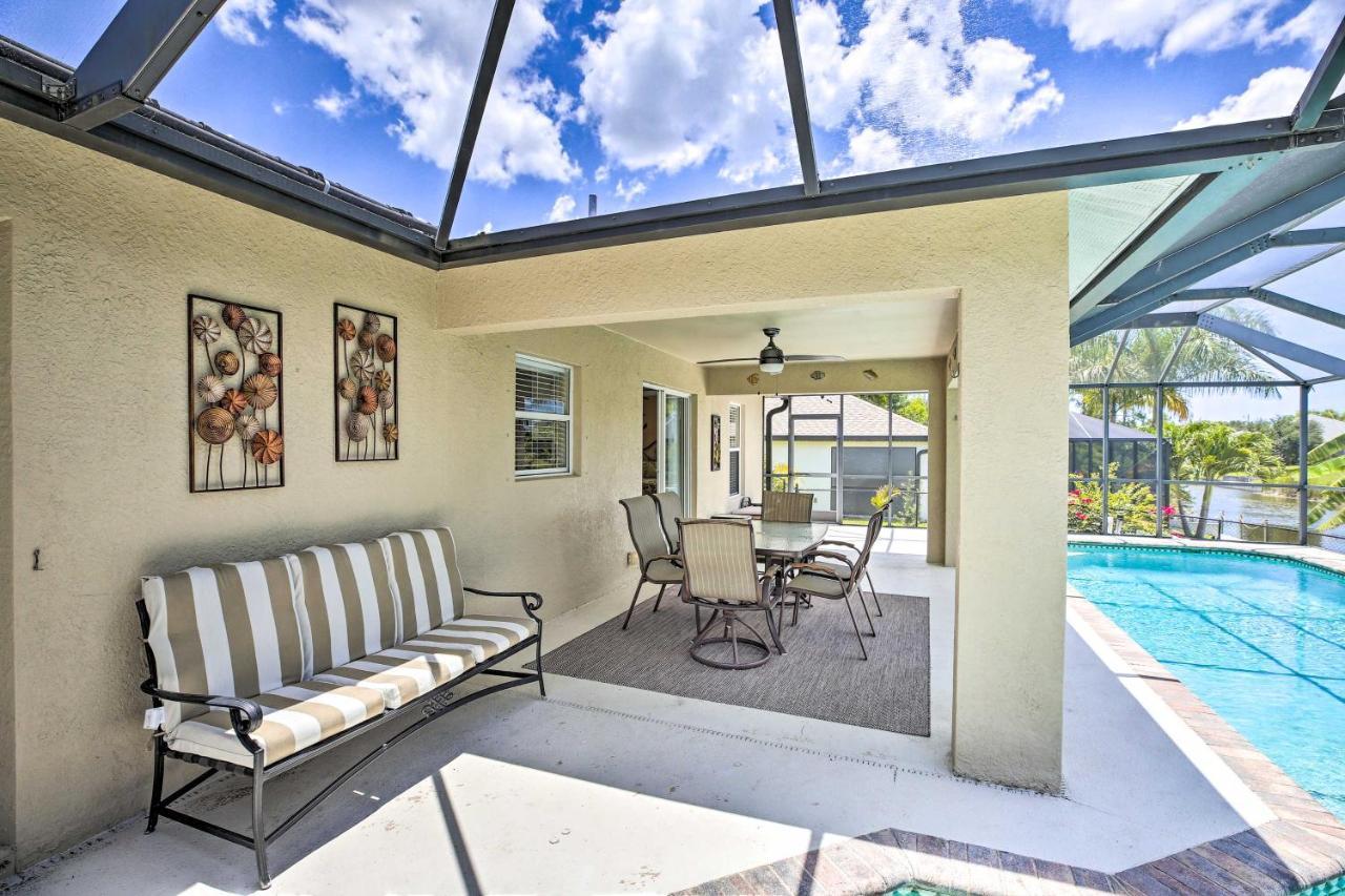 Cape Coral Canalfront Home With Pool And Dock Exterior photo