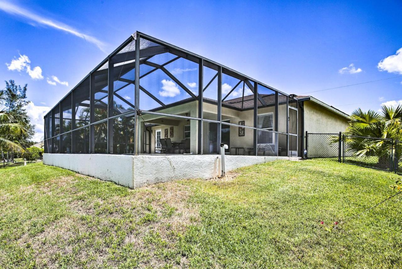Cape Coral Canalfront Home With Pool And Dock Exterior photo
